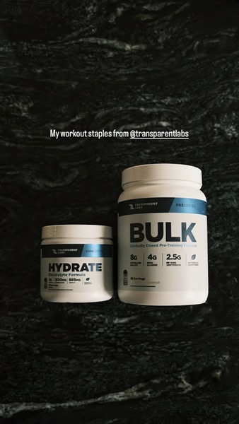 pre workout powder, electrolyte powder, fitness supplement, workout supplement, hydration supplement, sports nutrition, bestseller push, minimalist, trustworthy, neutral, blue